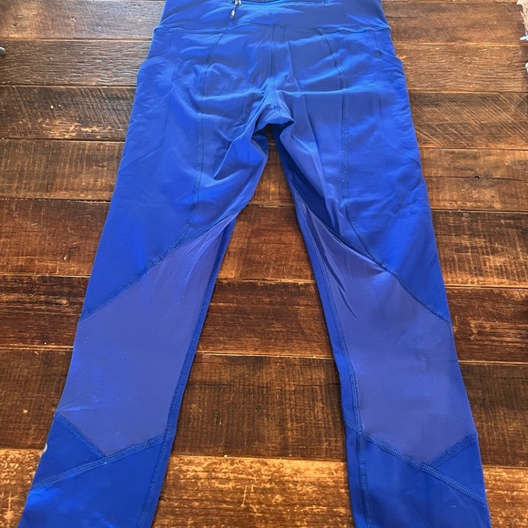 Lululemon Pace Rival Crop Cobalt Blue - Picture 2 of 4